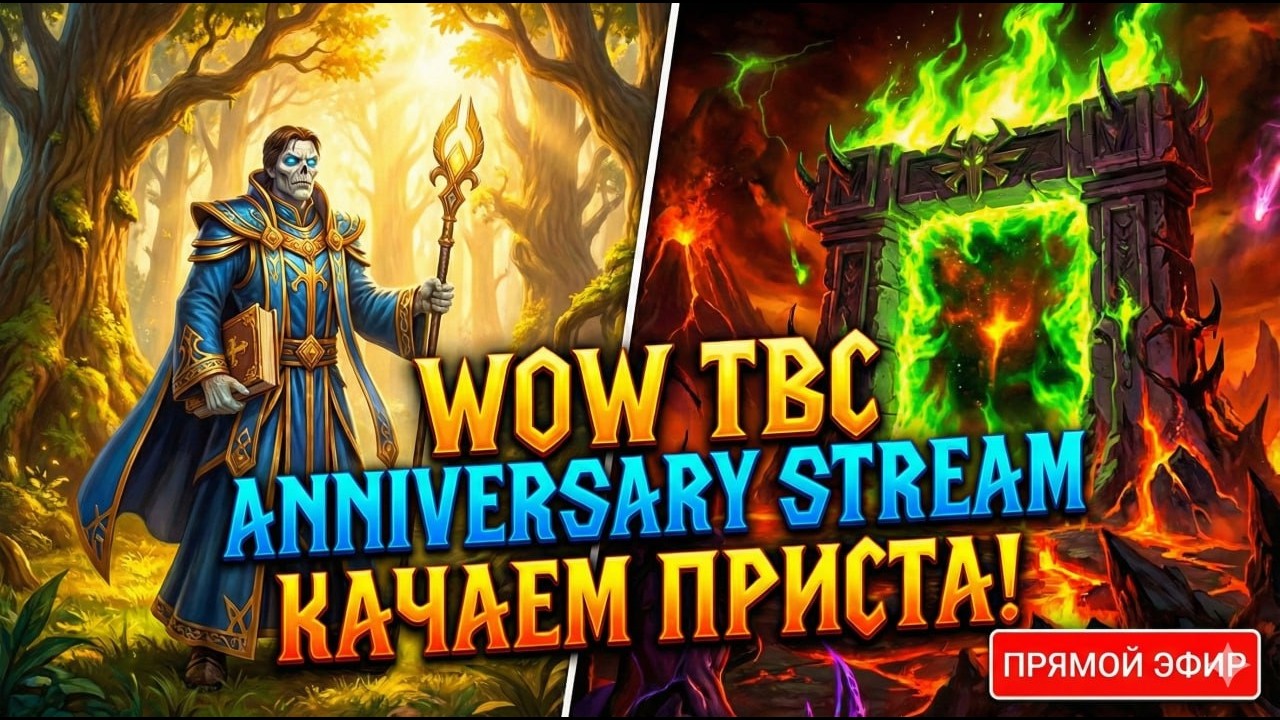 МИЛД врывается в  WOW TBC Aniversary Присоединяйся!