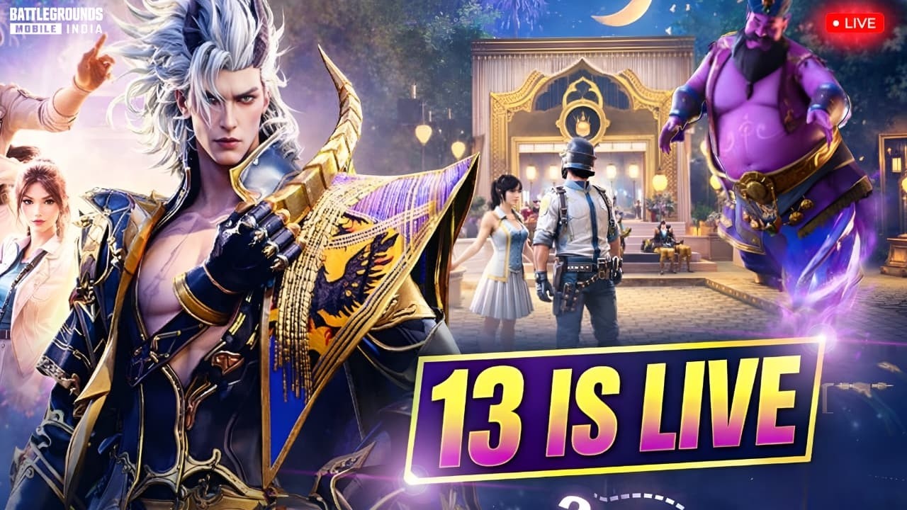CLASSIC & ULTIMATE RANK PUSH | 13 IS LVE | BGMI LIVE🔴 #bgmi #gaming #live #13islive #pubg #clutch