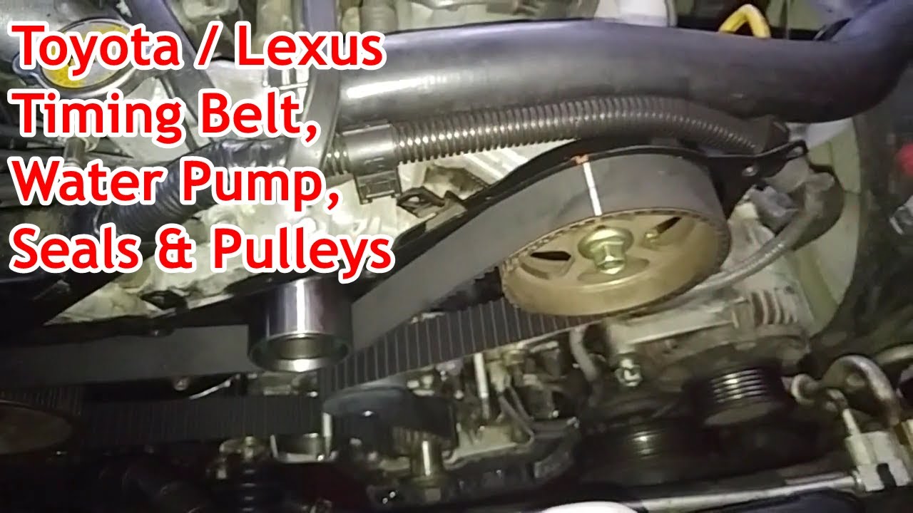 Toyota Camry / Avalon 1MZ-FE Timing Belt, Water Pump, Seals & Pulleys Incl: Sienna/Solara/ES & RX300