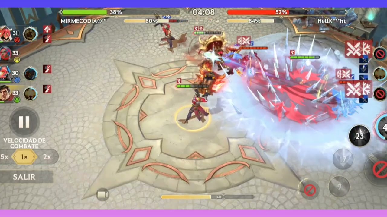 META-IRONICO:⚡🌐 INVOKERS TITAN LEGACY: PLUMIA &Eacute;PICO SOPORTA CASTIGO EN ARENA💥 