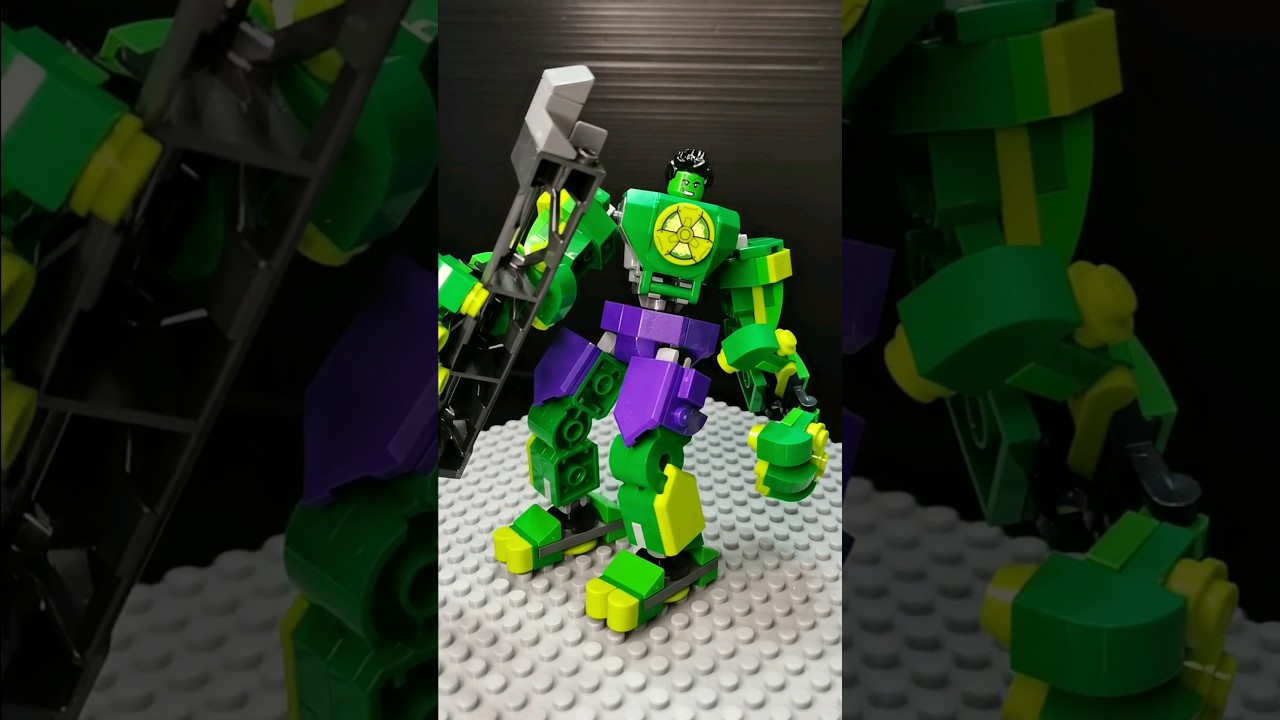 Lego Marvel's Hulk Mech Armour 76241: 360 view #incrediblehulk