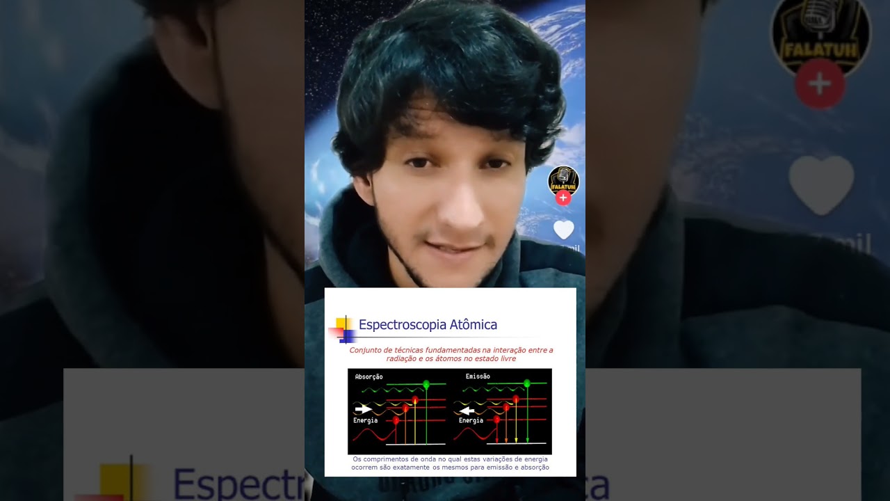 TERRA PLANA n&atilde;o sabe ESPECTROSCOPIA #sol #estrelas #helios #planetas #universo #espectroscopia