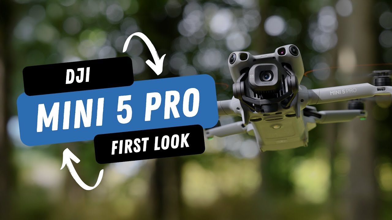 DJI Mini 5 Pro | Дрон размером с ладонь с профессиональными функциями