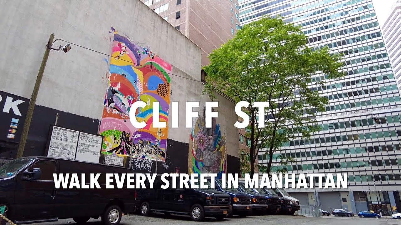 Walking Manhattan | Cliff Street | Financial District