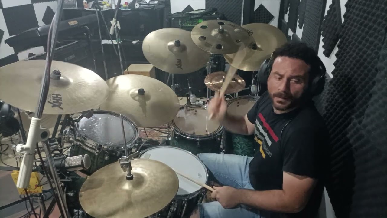 Epica - The skeleton key - drum cover Jonnydrum