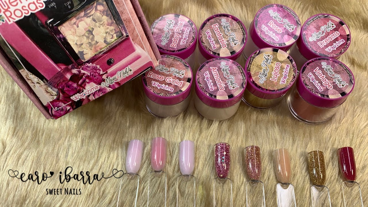 ACRILICOS WAPIZZIMA Colección Sueños Rosas
