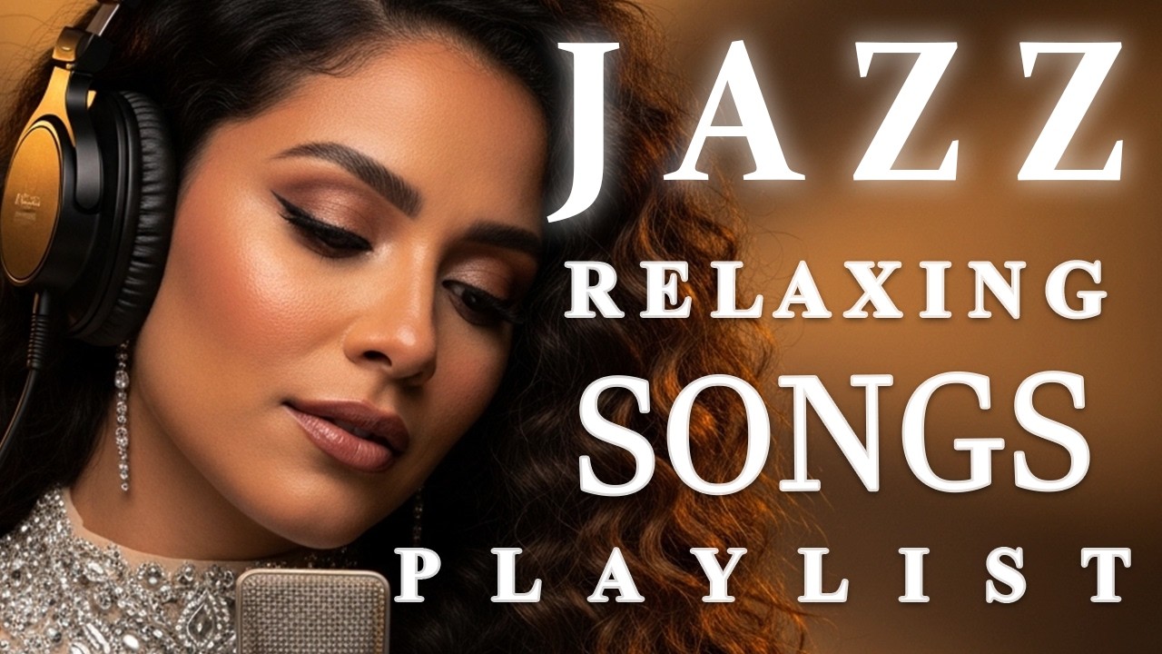 Romantic Smooth Jazz Lounge | Vokal Wanita untuk Relax & Healing