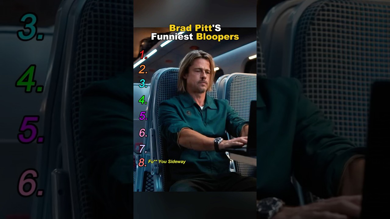 Brad Pitt's funniest bloopers
