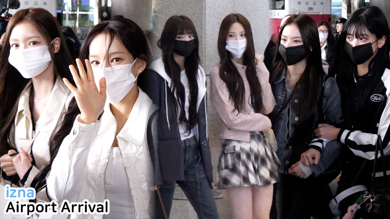 이즈나 입국 직캠 izna Airport Arrival ｜인천공항 250303