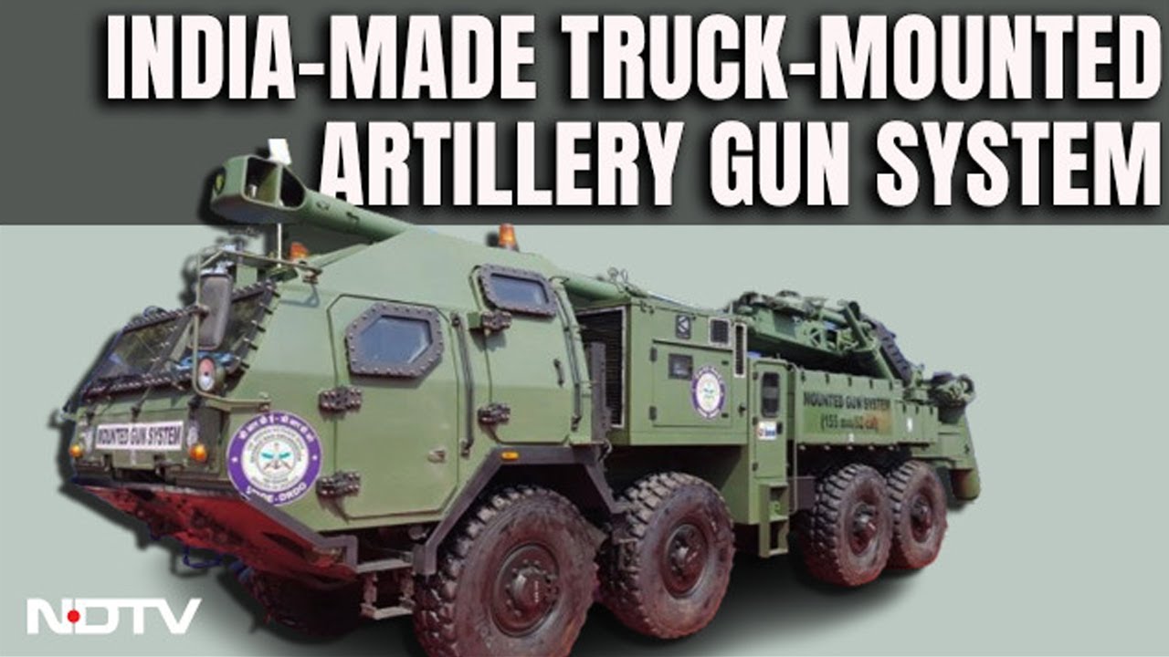 DRDO Unveils India-Made, Truck-Mounted Artillery Gun System
