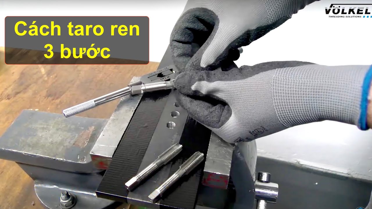 Cách taro lỗ 3 bước cho người mới