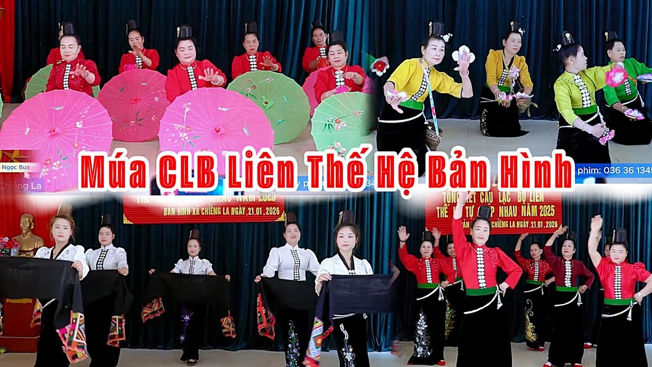 Múa Giao Lưu Hội Nghị Tổng Kết CLB Liên Thế Hệ Tự Giúp Nhau Bản Hình, Chiềng La