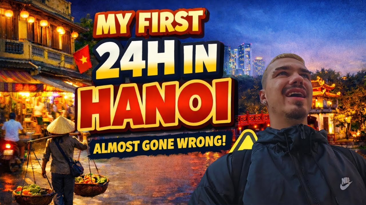 🇻🇳 MY FIRST 24H IN HANOI ALMOST GONE WRONG! 🇻🇳