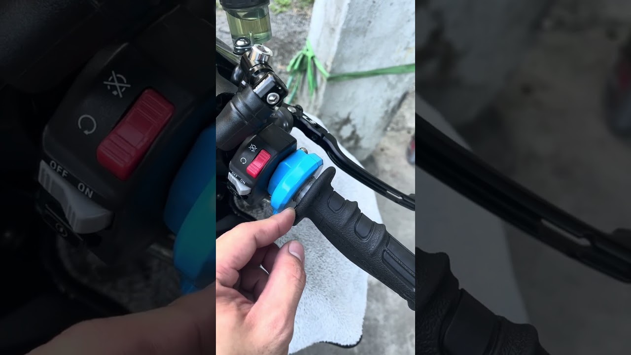 Sniper155/R | Daytona Progrip HandleGrip Installation | Y16ZR