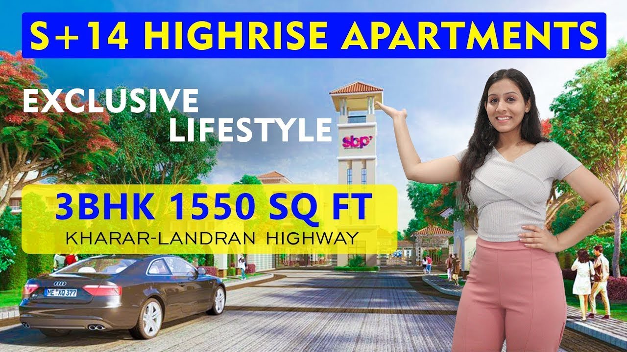 (1550 Sq.Ft.) Flats for Sale ✔ Affordable 3BHK 🔥 SBP City of Dreams Mohali Sector 115 (📸Review)