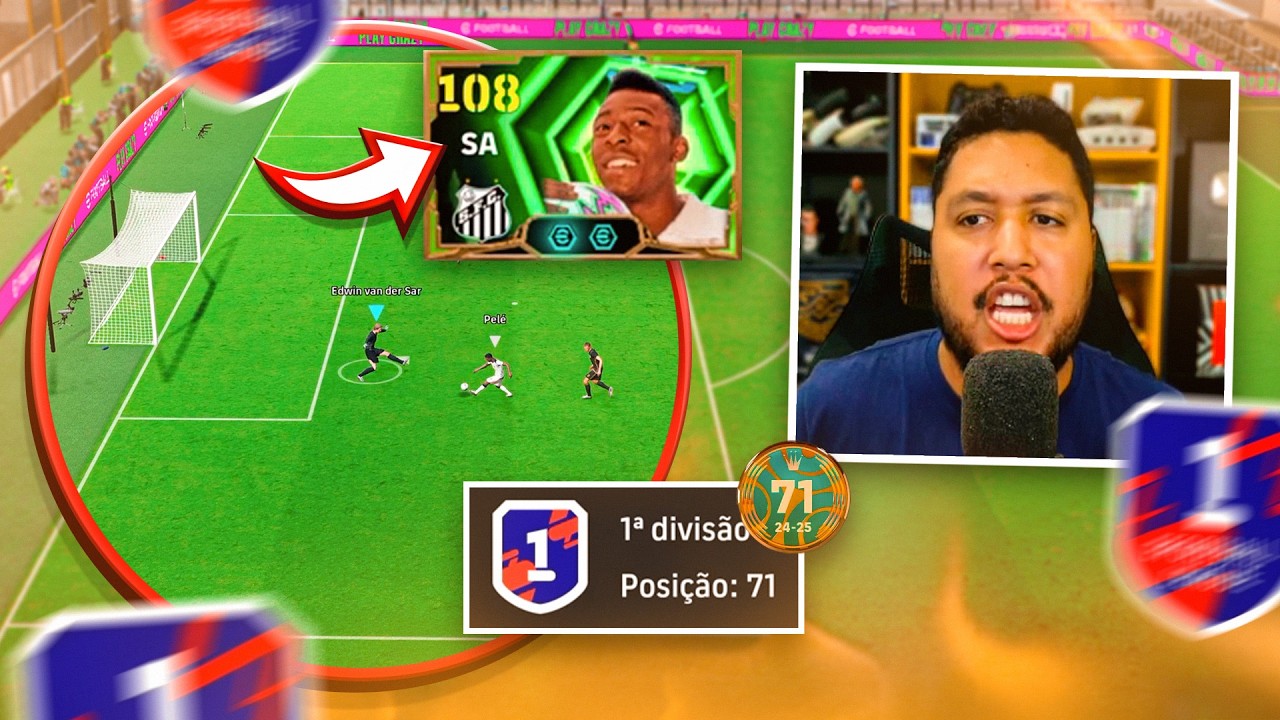 FUI MUITO HUMILHADO POR UM DOS MELHORES JOGADORES DO MUNDO !!! - EFOOTBALL 2026