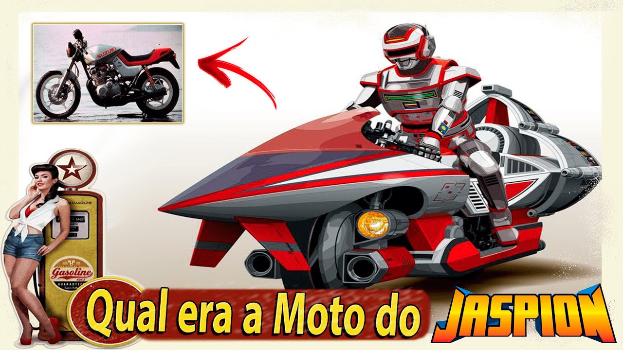 Jaspion uma Nova Rodovia sobre seu Carro e Moto