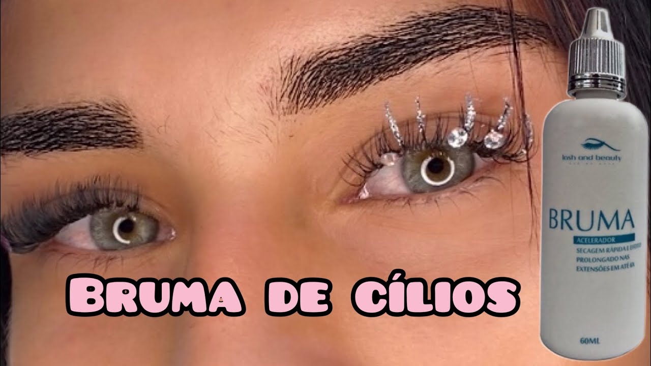 COMO USAR A BRUMA NA EXTENSÃO DE CÍLIOS