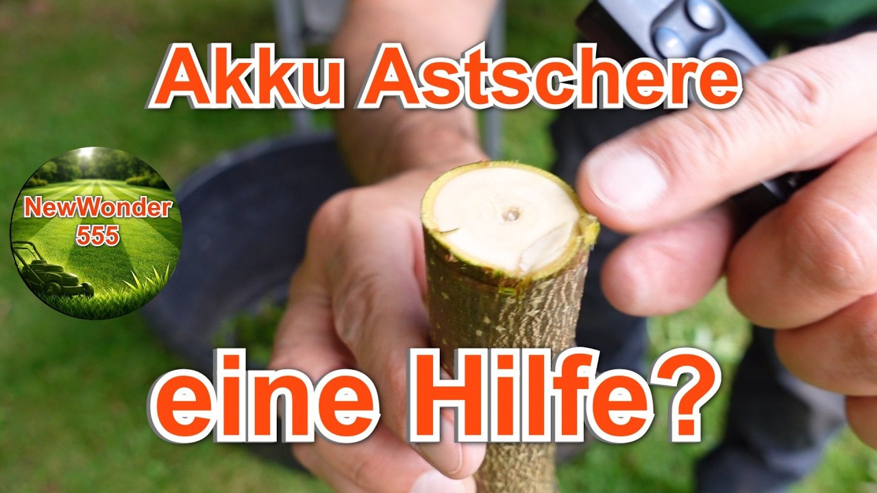 Akku Astschere Elektrische Gartenschere eine Hilfe? Test Kohlenstoffstahl Klingen - NewWonder555