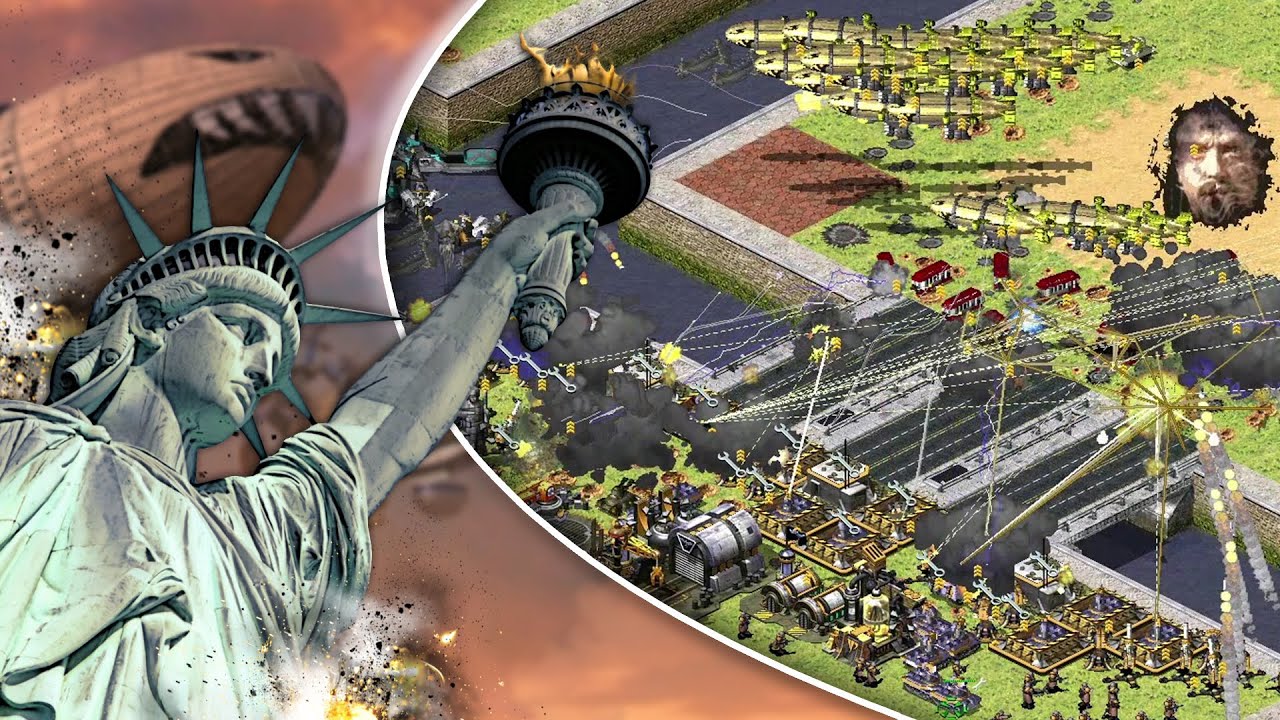 Red Alert 2 - Protect The Statue (Team Survival)