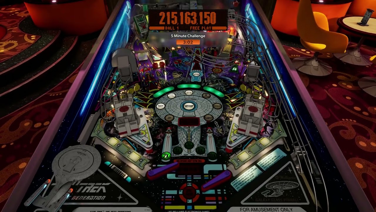 Pinball FX Star Trek 5 Minute Challenge Rank 9