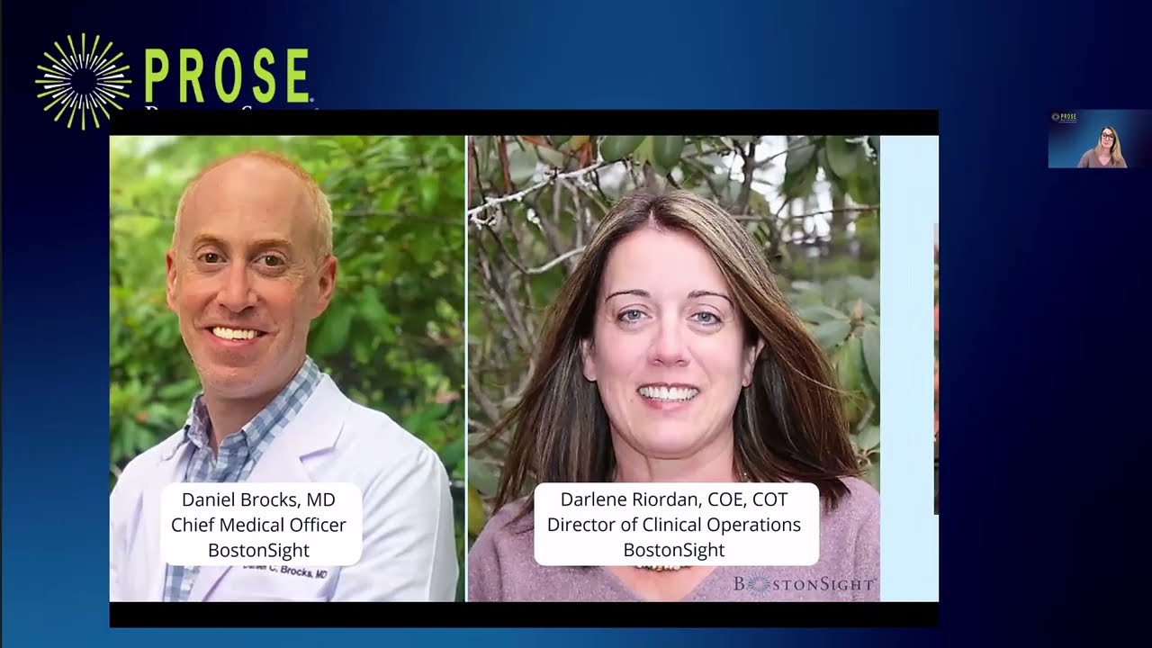 PROSE Patient Webinar | October 1, 2025 | BostonSight