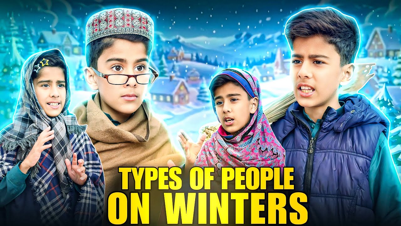 TYPES OF PEOPLES IN WINTERS | RELATABLE STORY 🤣😂