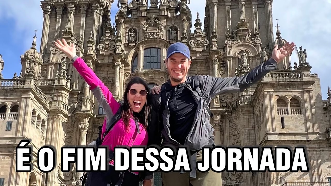 CASAL DE BRASILEIROS CAMINHA 800KM PARA CHEGAR EM SANTIAGO DE COMPOSTELA - 🇪🇸 EP14