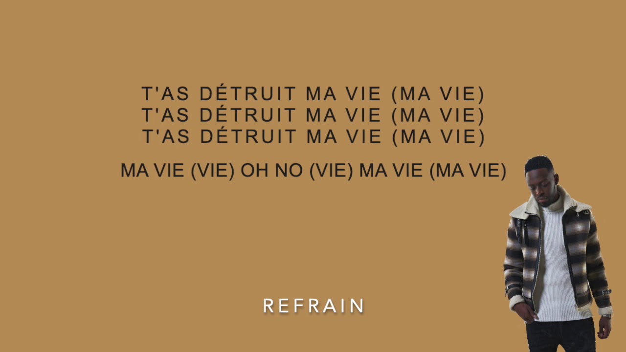 Dadju - Ma vie (Paroles)