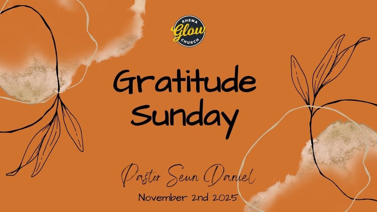 Tomi Favored ministering at Rhema Glow Church Gratitude Sunday Service 2026
