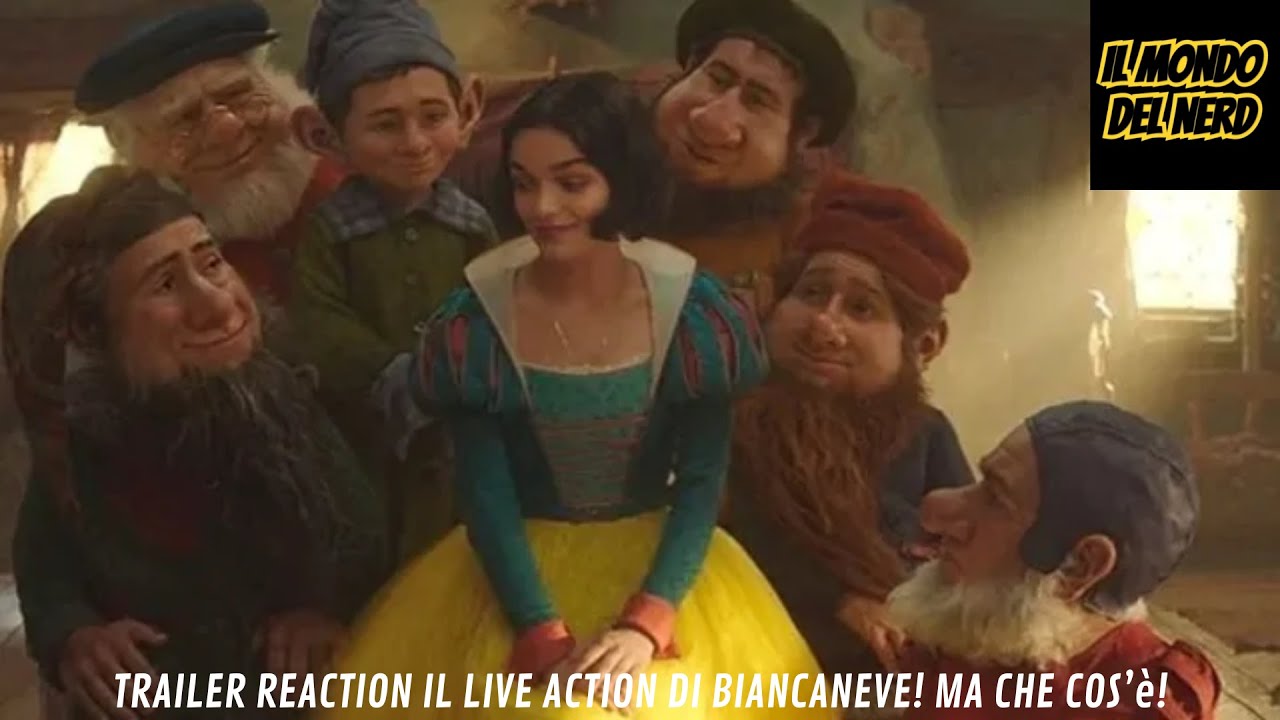 Trailer Reaction Biancaneve live action! Ma che cos'è 🤬