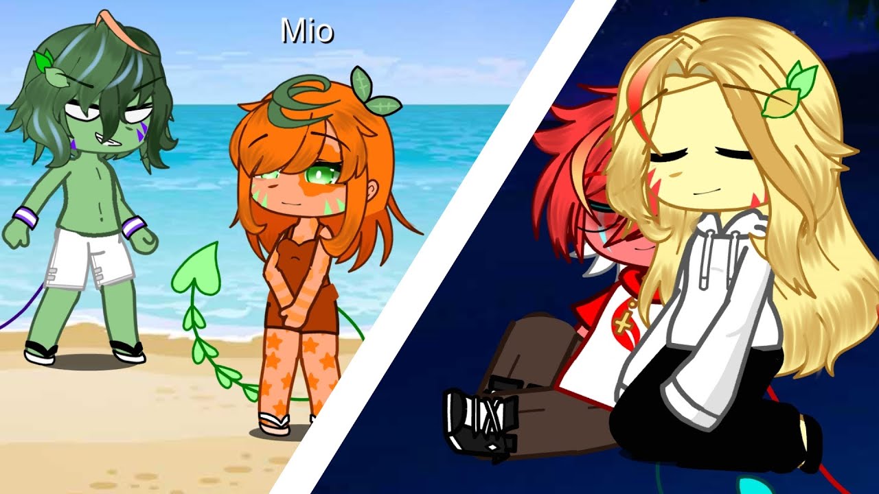 ♡amor repentino♡ ep7 curtindo a praia?? #mdt #gacha #moralinn #torazulmi #jayssy 