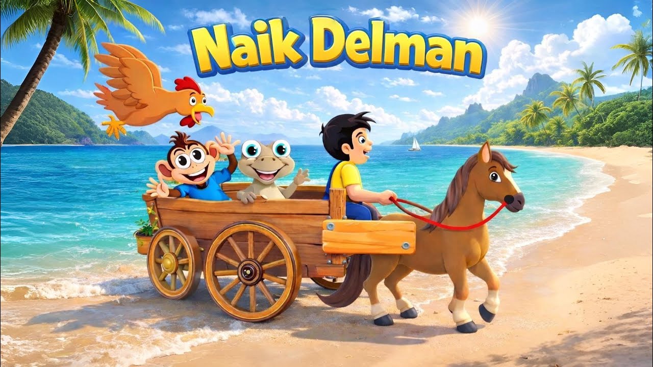 Delman Istimewa | Lagu Naik Delman | Lagu Anak Anak | Lagu Anak Indonesia | Lagu Anak Populer