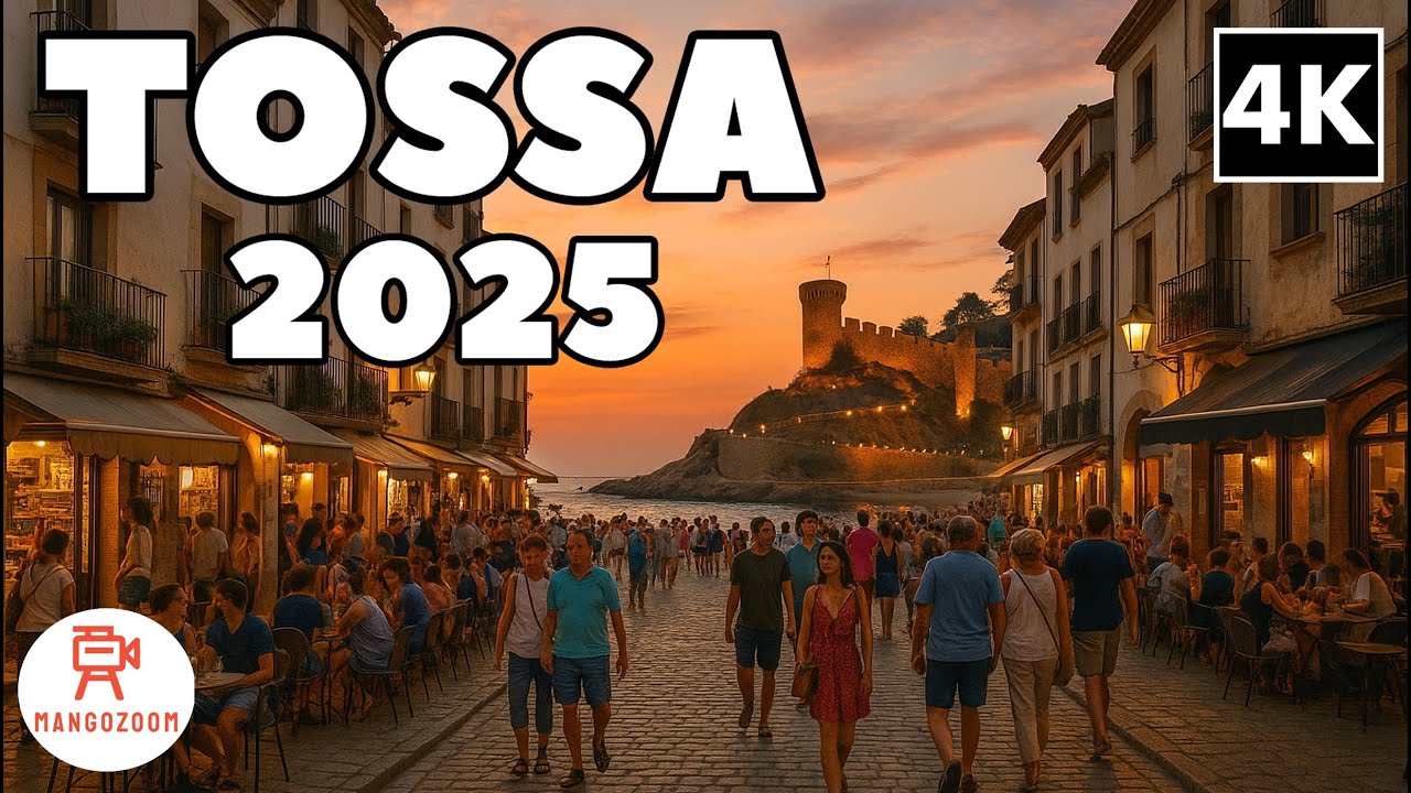 Tossa de Mar, Spain Walking Tour 2025 | With Captions
