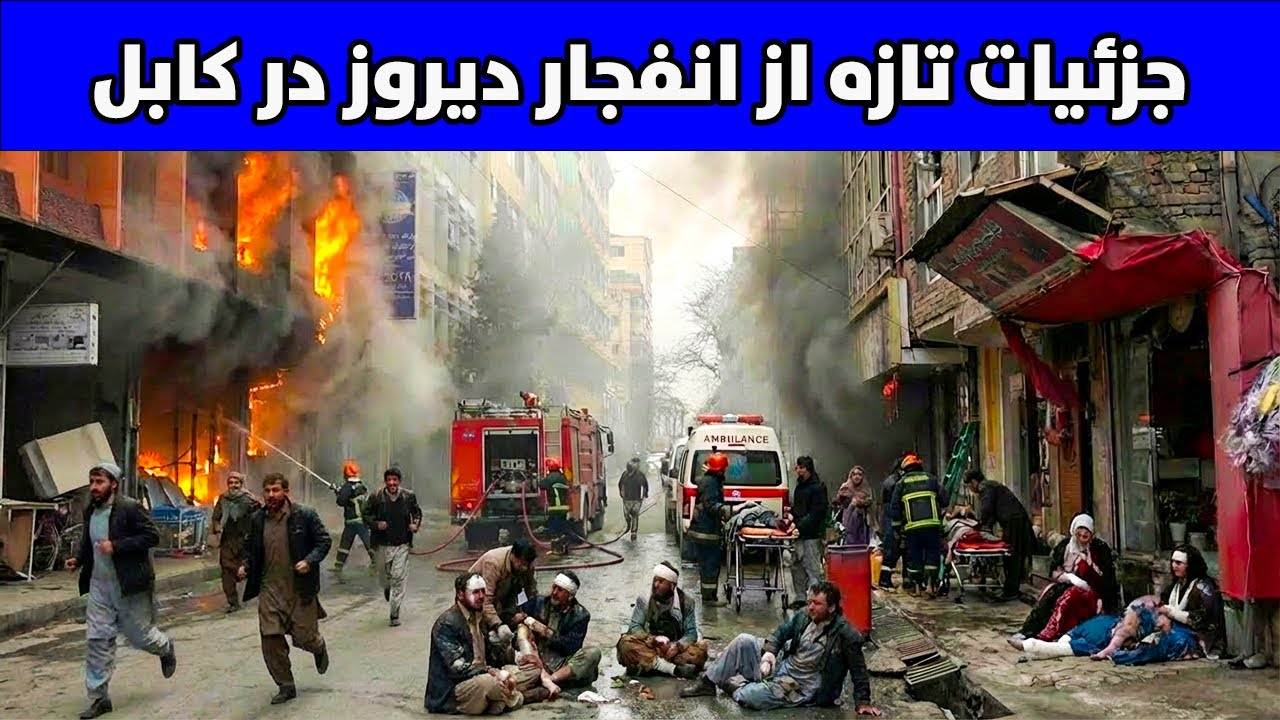 جزییات تازه از انفجار امروز در شهر کابل