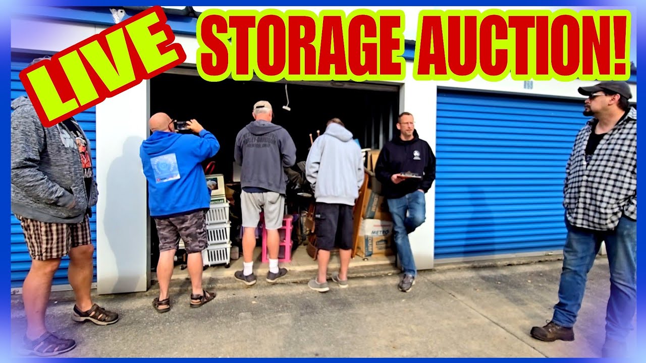 LIVE Storage Wars Auction With @2ndCentsIncAuctionsCleveland In PAINSVILLE OHIO