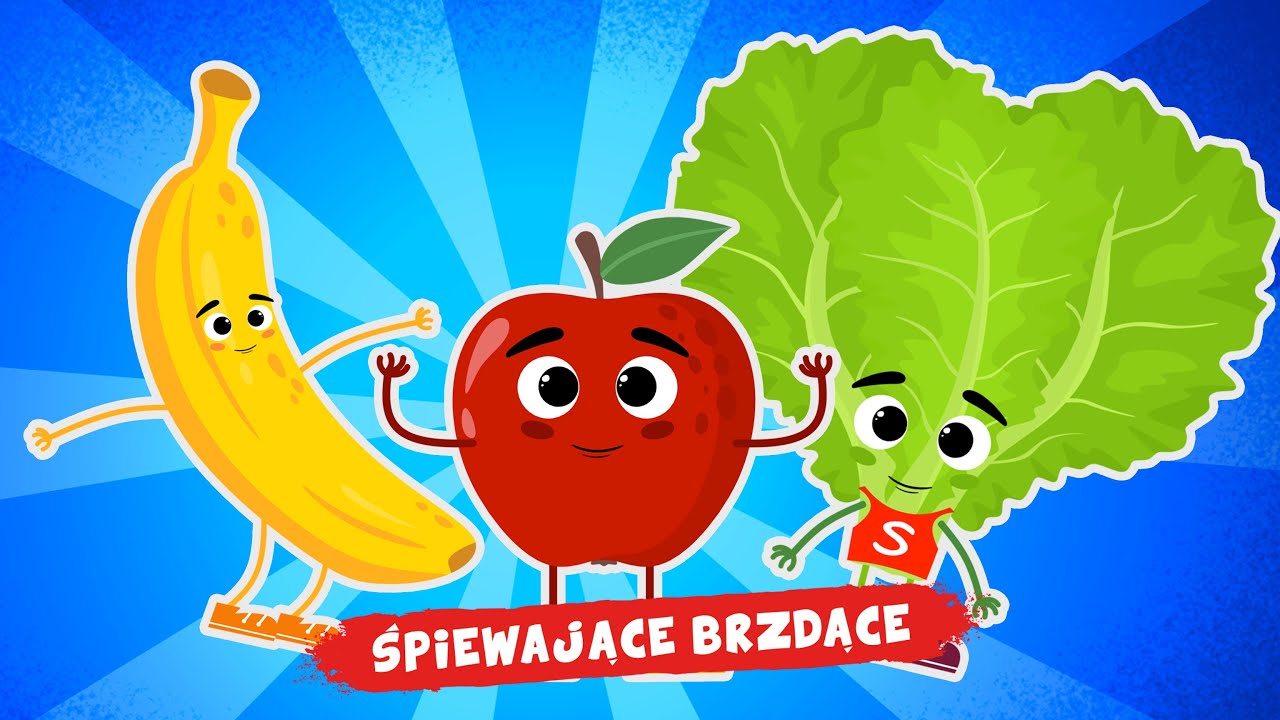 Śpiewające Brzdące - Entliczek pentliczek - Piosenki dla dzieci 🍎🥬🍌