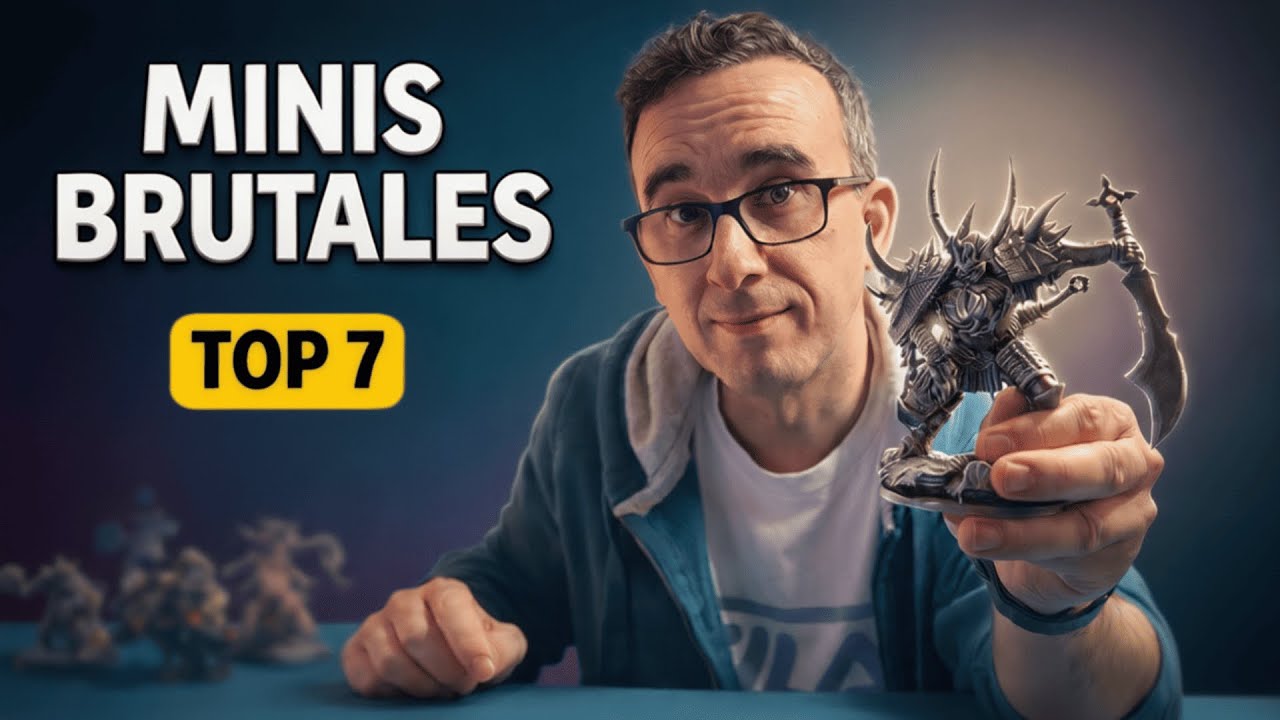 Las MEJORES MINIATURAS de juegos de mesa - Mi TOP 7