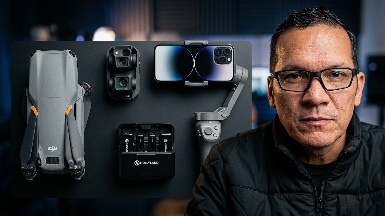 👉 “El EQUIPO que uso para grabar videos, en YouTube | Cheko Zamudio, Drone DJI Air 3, iPhone pro Max