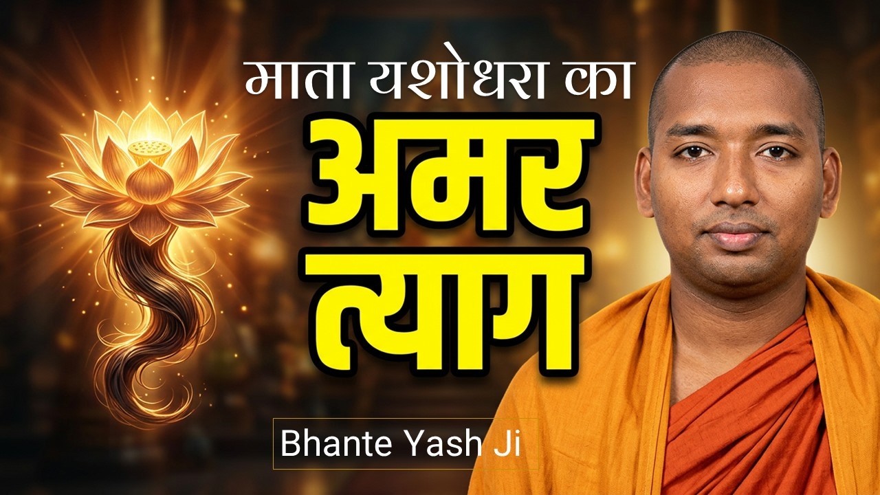 माता यशोधरा की जीवन कहानी।  Life story of  Mata Yashodhara | विस्मित हो जाओगे सुनकर! | Bhante Yash