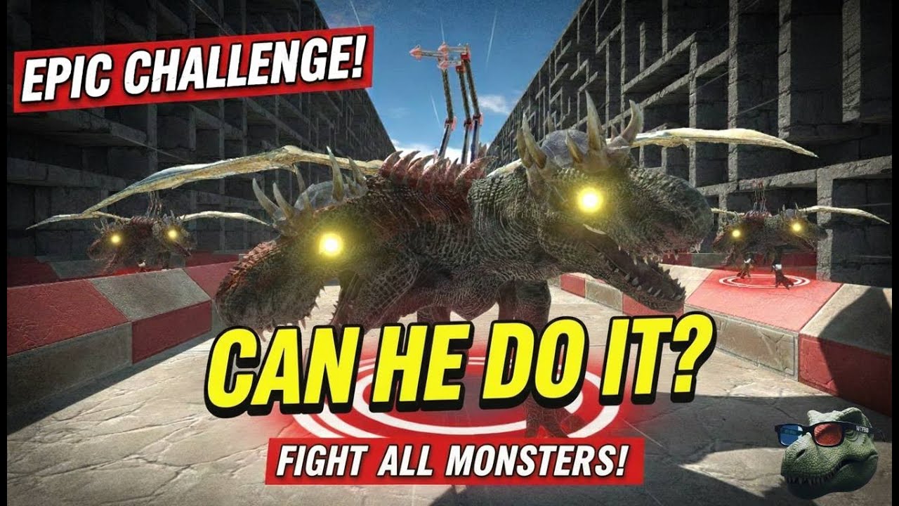Can he escape from the many monsters?