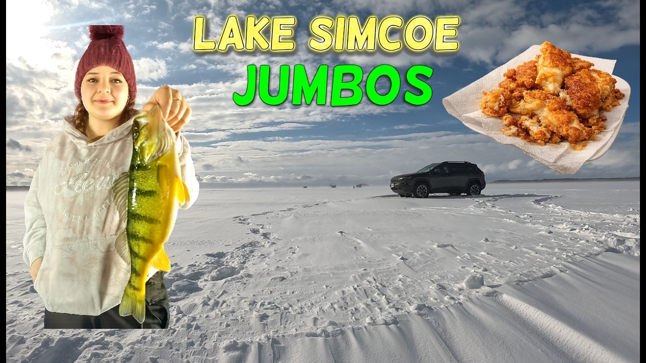 Lake Simcoe Ice Fishing Adventure – Jumbo Perch Catch & Cook!