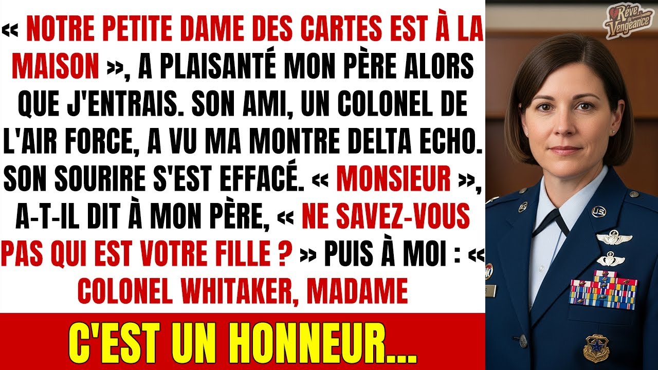 Mon père disait que j’étais « simple soutien »… jusqu’à ce que son ami pilote découvre Delta Echo