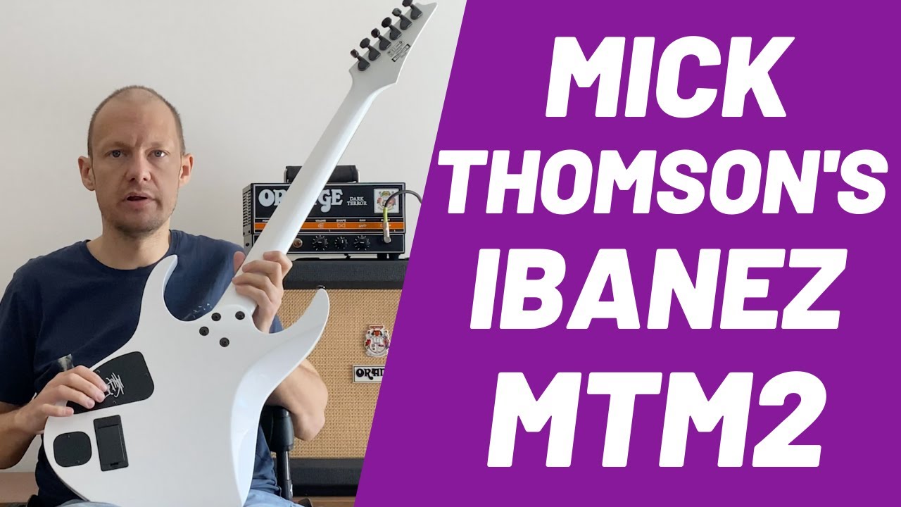 SLIPKNOT'S MICK THOMSON signature Ibanez | 2011 Ibanez MTM2