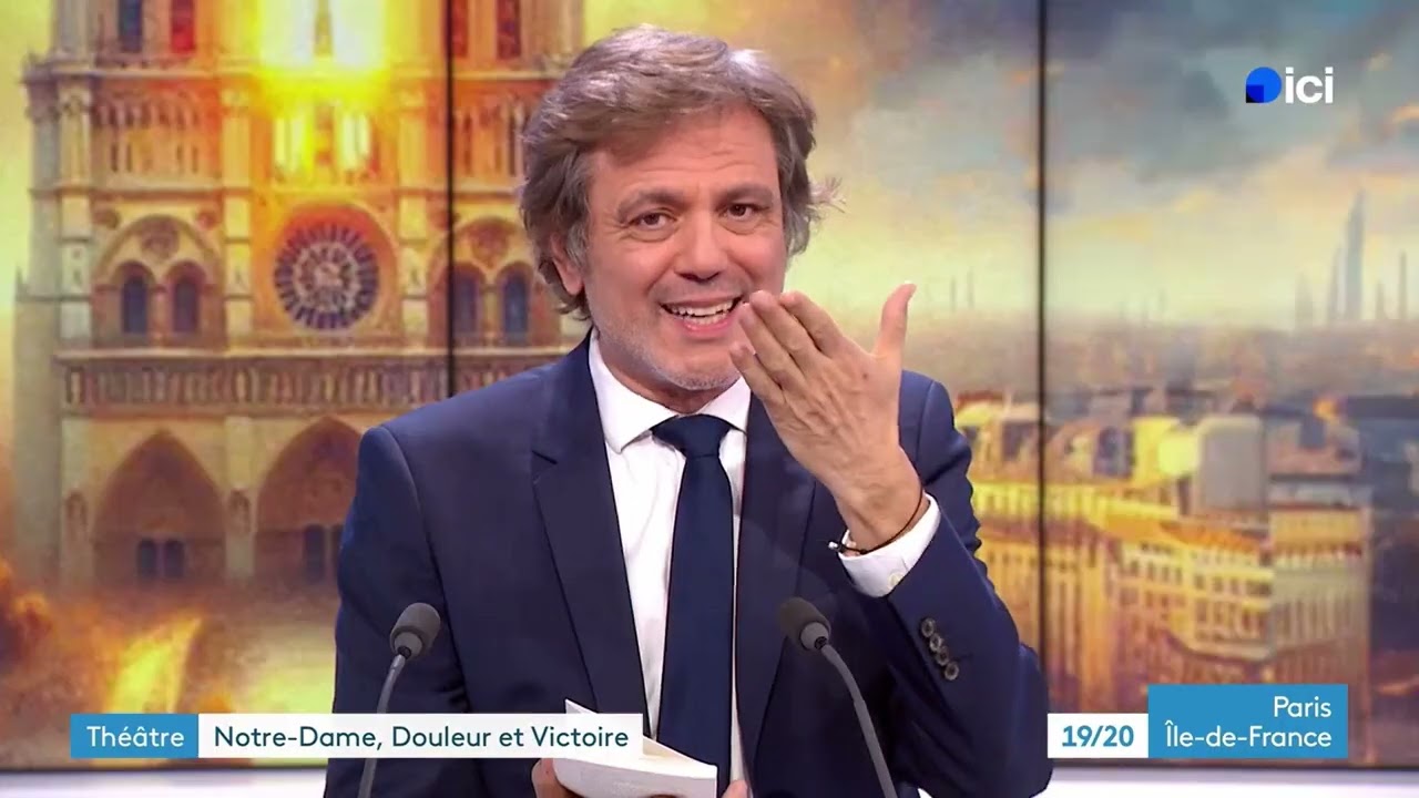 8 décembre 2024 - Stéphanie et Sylvain Tesson sont les invités du 19/20 sur France 3