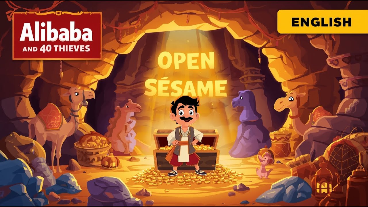 Alibaba and the 40 Thieves &ndash; Magical Fairy Tales for Teenagers | Learn English Stories Easily