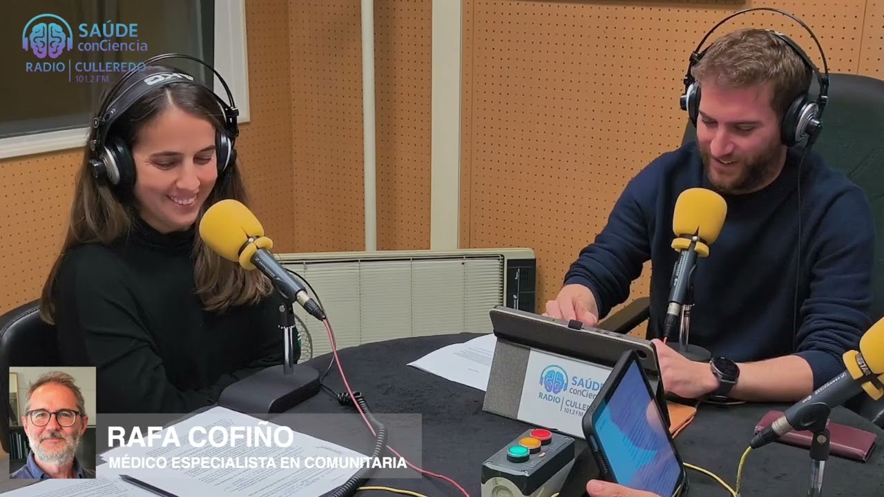 Saúde Conciencia. Entrevista a Rafa Cofiño. Que é a saúde comunitaria? Saúde e comunidade.