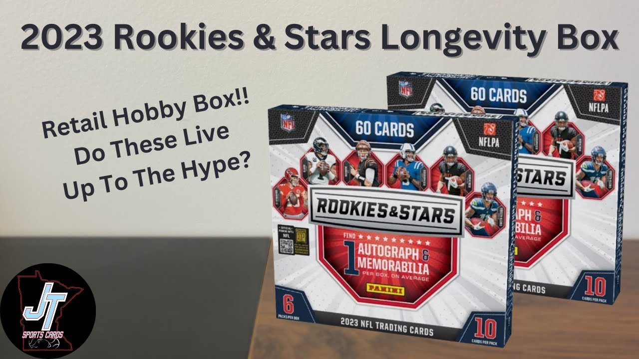 New Release!! - 2023 NFL Rookies & Stars Longevity Box - 2x Longevity Review - Guaranteed Hits!