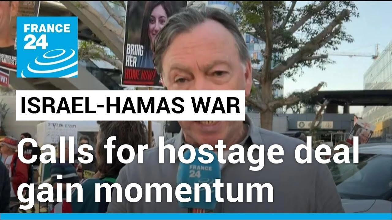 Hamas video of elderly Israeli captives spur calls for hostage deal &bull; FRANCE 24 English