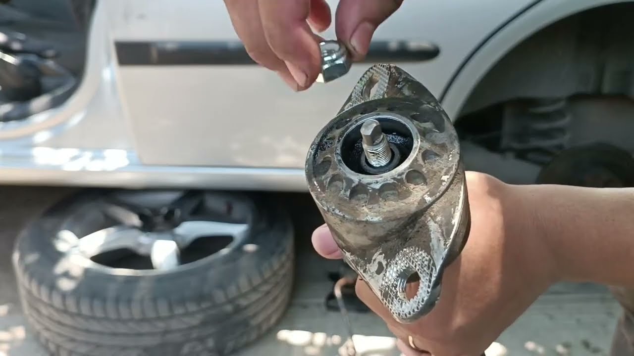 Como cambiar amortiguadores traseros seat cordoba Ibiza fácil